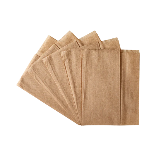 12"x13" Off-Fold Napkins, Kraft