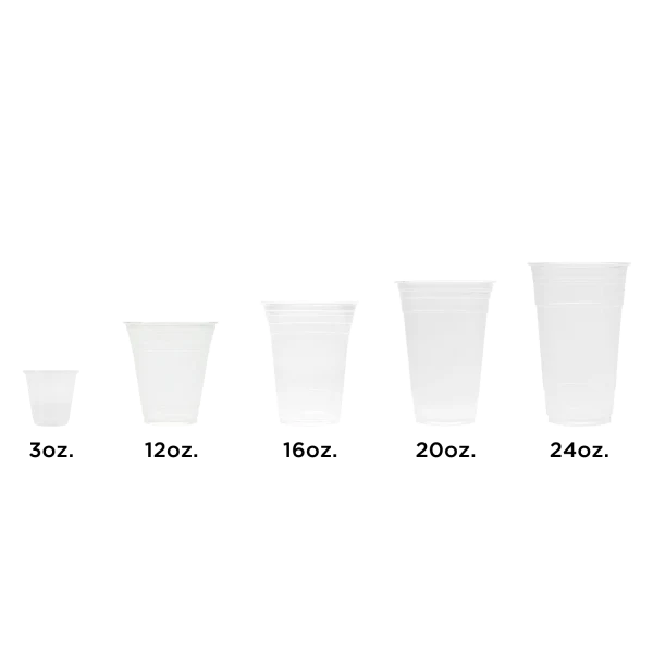 98mm 12oz PLA Eco-Friendly Cup