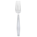 PS Plastic Extra Heavy Weight Fork, Clear