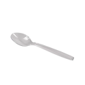 PS Plastic Extra Heavy Weight Tea Spoons, Clear