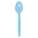 PS Plastic Heavy Weight Tea Spoons, Blue