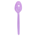 PS Plastic Heavy Weight Tea Spoons, Purple