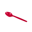 PS Plastic Heavy Weight Tea Spoons, Red