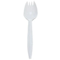 PP Plastic Medium Weight Sporks, White