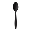 PP Plastic Heavy-Weight Tea Spoon Wrapped, Black