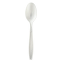 PP Plastic Heavy-Weight Tea Spoon Wrapped, White